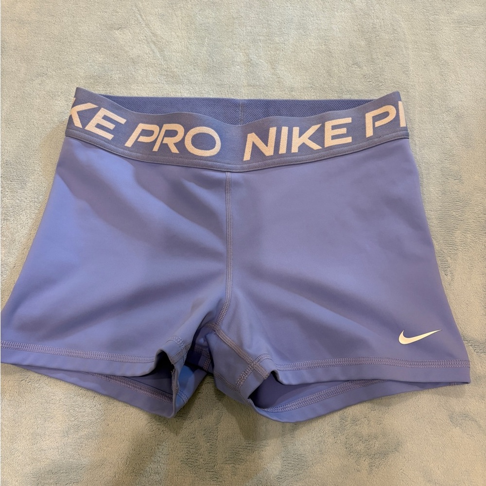 Lavender Nike Pro Women's shorts